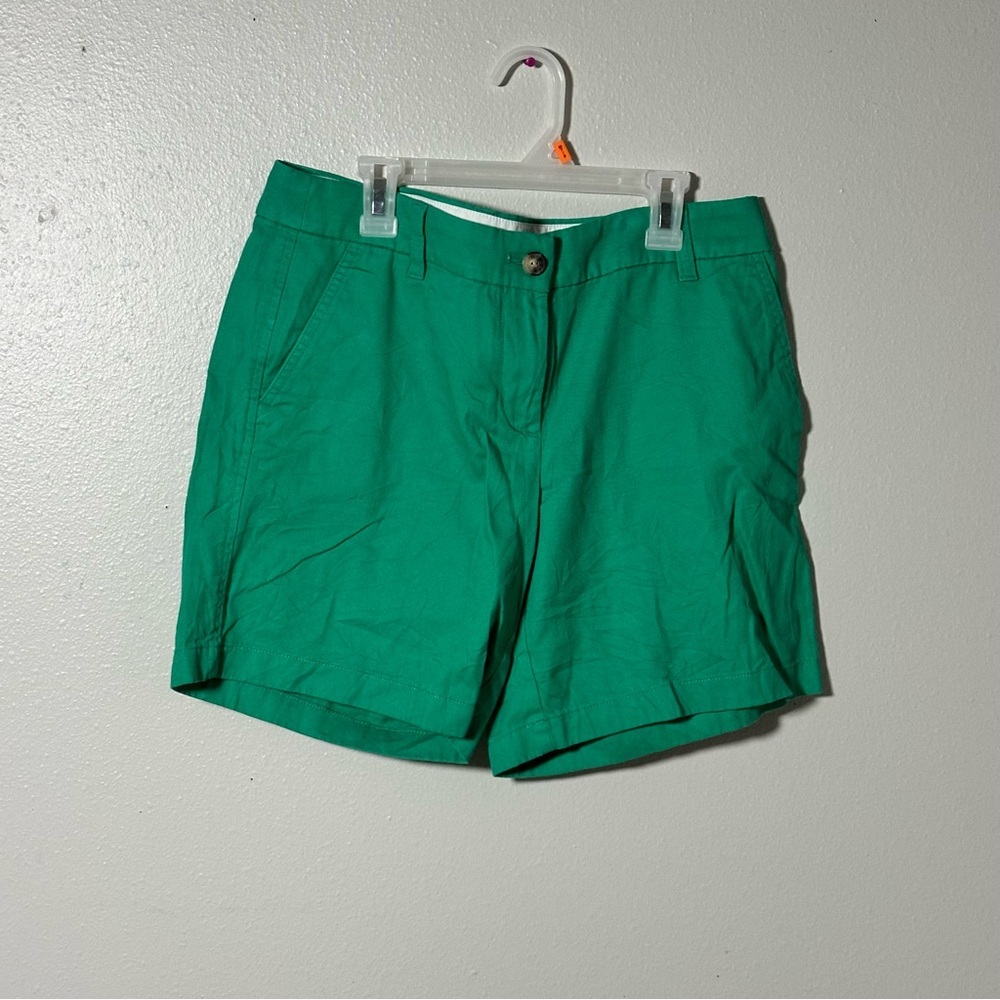 J. Crew Women's Green Casual Chino Shorts size‎ 8